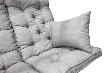 Soffdyna med ryggstöd Maxi Hög Rygg med Sidokuddar - Grå - Utemöbler & utemiljö - Dynor - Hammockdynor