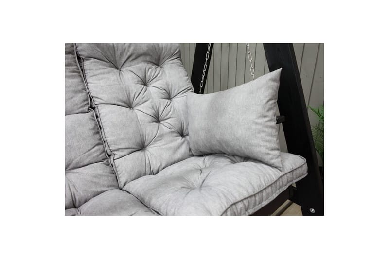 Soffdyna med ryggstöd Maxi Hög Rygg med Sidokuddar - Grå - Utemöbler & utemiljö - Dynor - Hammockdynor