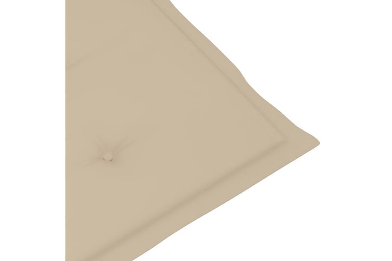 Solsängsdyna beige (75+105)x50x3 cm - Beige - Solsängsdynor