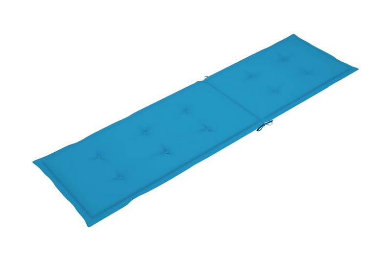Solsängsdyna blå (75+105)x50x3 cm - Blå - Solsängsdynor