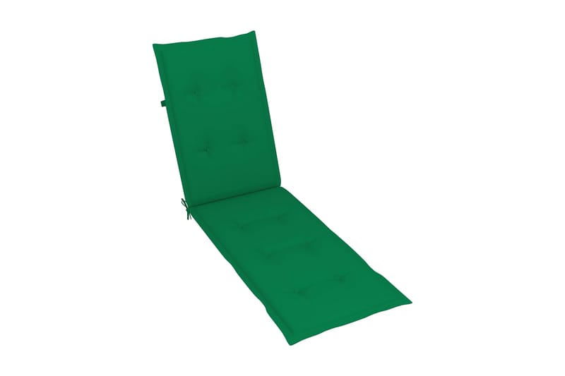 Solsängsdyna grön (75+105)x50x3 cm - Grön - Solsängsdynor