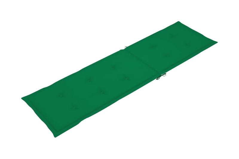 Solsängsdyna grön (75+105)x50x3 cm - Grön - Solsängsdynor
