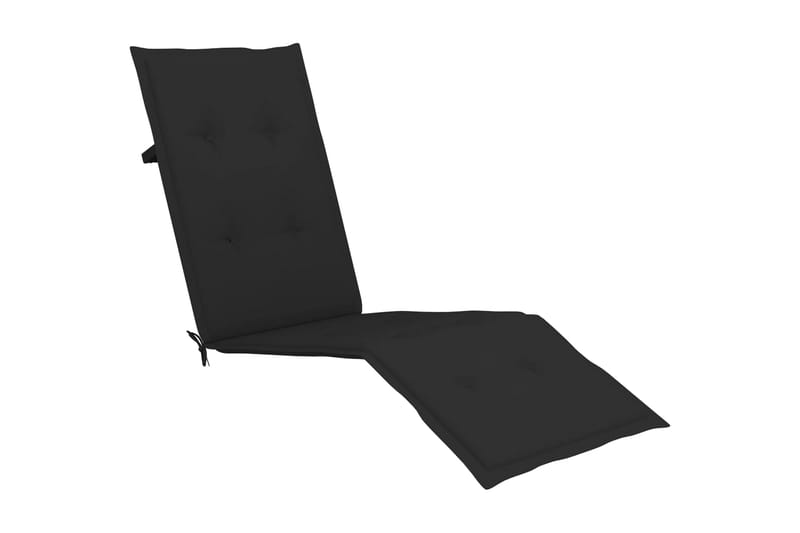 Solsängsdyna svart (75+105)x50x3 cm - Svart - Solsängsdynor