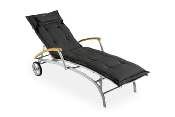 Canyon Solsängsdyna med nackkudde Fritab Dark grey - Utemöbler & utemiljö - Dynor - Solsängsdynor