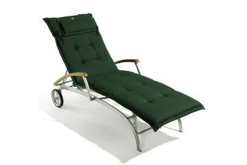 Solsängsdyna Fritab Canyon Solsängsdyna med nackkudde Grön - Utemöbler & utemiljö - Dynor - Solsängsdynor