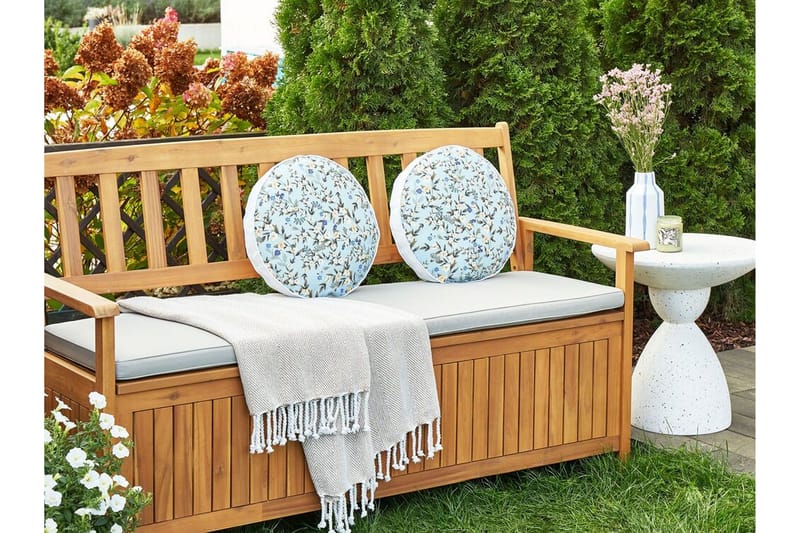 Specchia Utomhuskudde 40 cm Rund - Blå/Grön/Gul - Utemöbler & utemiljö - Dynor - Utomhuskuddar