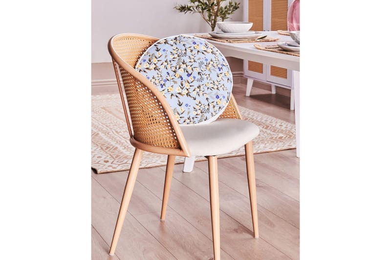 Specchia Utomhuskudde 40 cm Rund - Blå/Grön/Gul - Utemöbler & utemiljö - Dynor - Utomhuskuddar