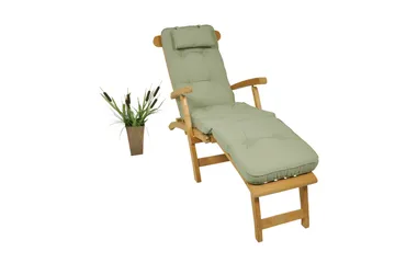 Standard Däckstolsdyna 50 cm - Grön - Utemöbler & utemiljö - Dynor - Däckstolsdynor