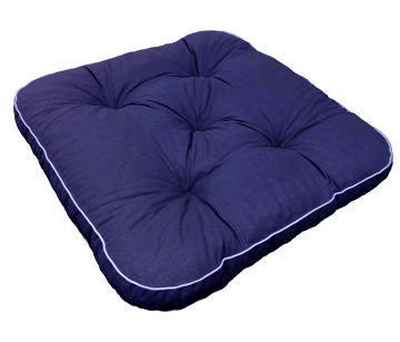 Stolsdyna Malmö 2-pack Utomhus - Blå - Utemöbler & utemiljö - Dynor - Sittdyna & ryggdyna utemöbler