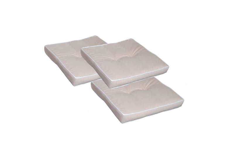 Stolskudde Excellent 3-pack Beige - Beige - Utemöbler & utemiljö - Dynor - Sittdyna & ryggdyna utemöbler