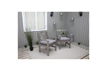 Stolskudde Malmö, grå - Utemöbler & utemiljö - Dynor - Sittdyna & ryggdyna utemöbler