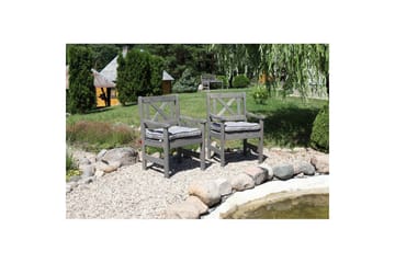 Stolskudde Malmö - Grå - Utemöbler & utemiljö - Dynor - Sittdyna & ryggdyna utemöbler