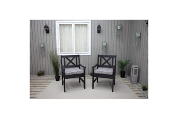 Stolskudde Malmö - Grå - Utemöbler & utemiljö - Dynor - Sittdyna & ryggdyna utemöbler