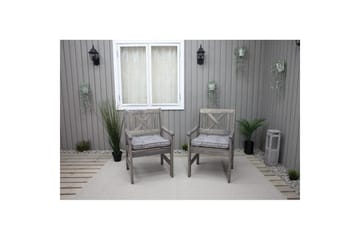 Stolskudde Malmö - Grå - Utemöbler & utemiljö - Dynor - Sittdyna & ryggdyna utemöbler