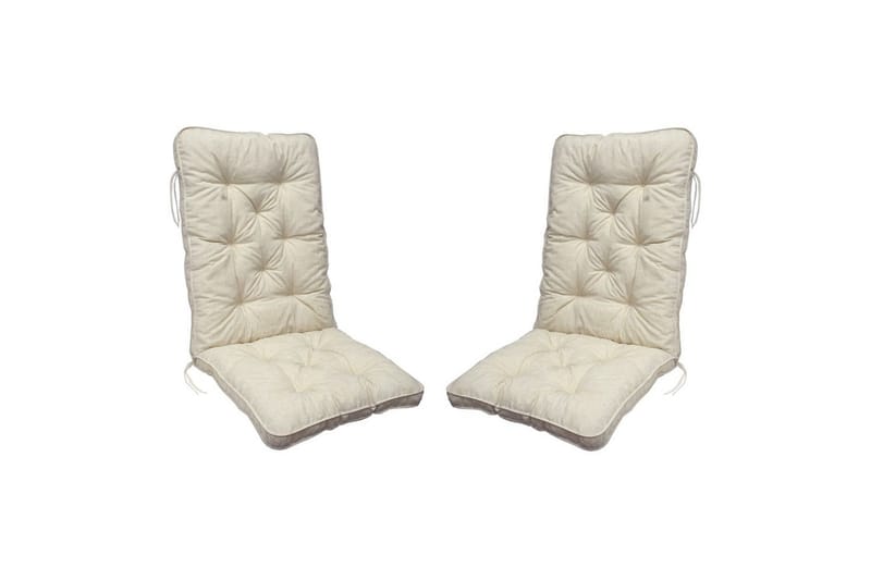 Stolskudde med ryggstöd Malmö Maxi Hög Rygg Beige - Beige - Utemöbler & utemiljö - Dynor - Övriga dynor