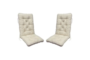 Stolskudde med ryggstöd Malmö Maxi Hög Rygg Beige - Beige - Utemöbler & utemiljö - Dynor - Övriga dynor