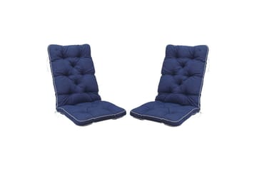 Stolskudde med ryggstöd Malmö Maxi Hög Rygg Blå - Blå - Utemöbler & utemiljö - Dynor - Övriga dynor