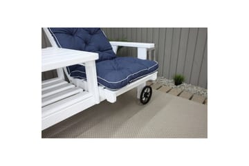 Stolskudde med ryggstöd Malmö Maxi Hög Rygg Blå - Blå - Utemöbler & utemiljö - Dynor - Övriga dynor