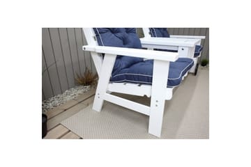 Stolskudde med ryggstöd Malmö Maxi Hög Rygg Blå - Blå - Utemöbler & utemiljö - Dynor - Övriga dynor