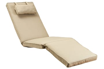 Sunbrella Däckstolsdyna 50 cm - Beige - Utemöbler & utemiljö - Dynor - Däckstolsdynor