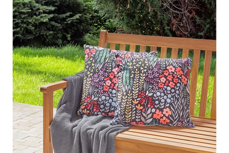 Sylvan Lake Utomhuskudde 45x45 cm - Svart - Utemöbler & utemiljö - Dynor - Utomhuskuddar