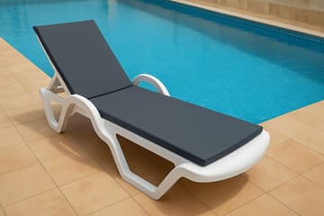 Travos Solstolskudde - Grå - Utemöbler & utemiljö - Dynor - Solsängsdynor