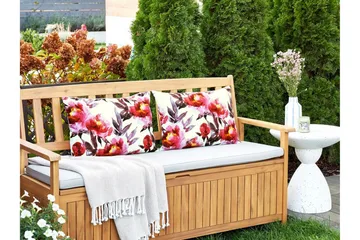 Trepuzzi Utomhuskudde 42x60 cm - Vit/Rosa - Utemöbler & utemiljö - Dynor - Utomhuskuddar