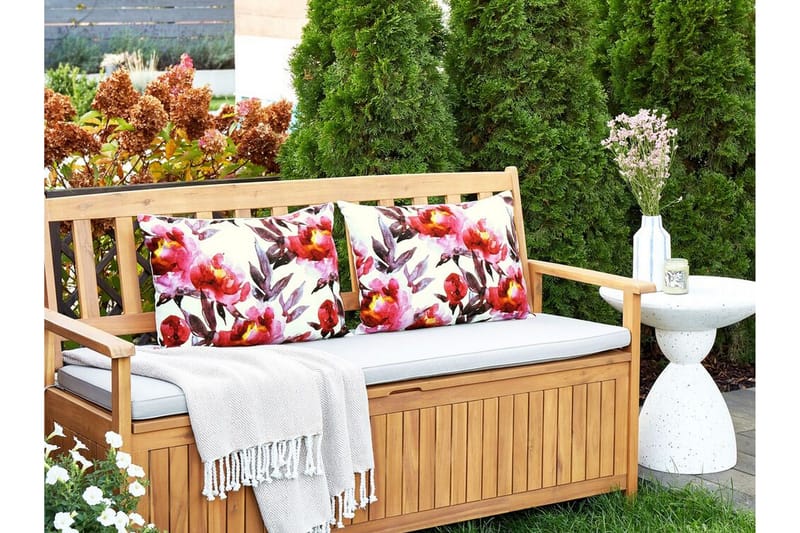 Trepuzzi Utomhuskudde 42x60 cm - Vit/Rosa - Utemöbler & utemiljö - Dynor - Utomhuskuddar