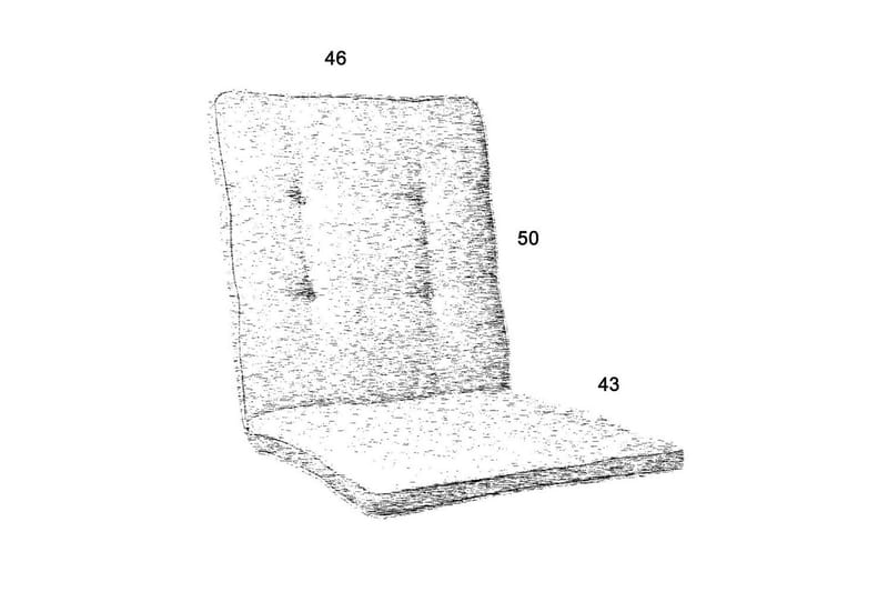 Universaldyna Fritab Boxsydd - Taupe - Utemöbler & utemiljö - Dynor - Sittdyna & ryggdyna utemöbler