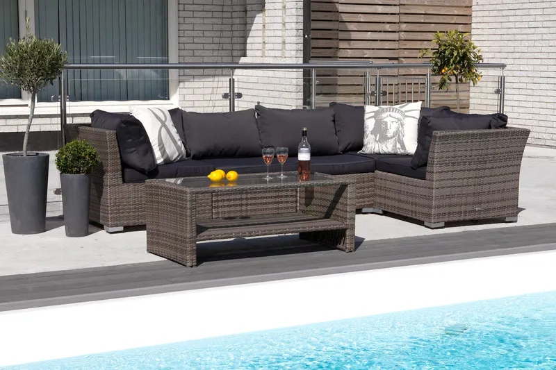 Komplett klädselpaket Grå - Passar grupp 001-9132 - Utemöbler & utemiljö - Övrigt utemöbler - Tillbehör utemöbler - Klädselpaket utemöbler