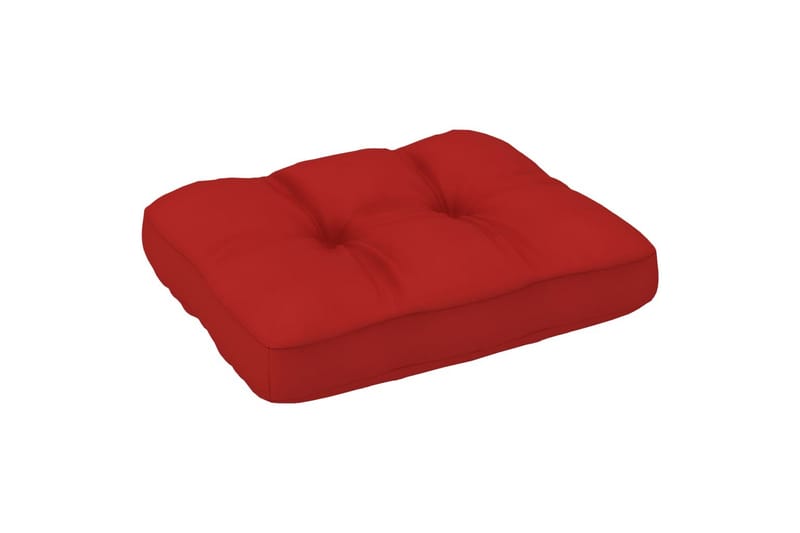 Dyna till pallsoffa röd 50x40x10 cm - Röd - Soffdyna & bänkdyna utemöbler