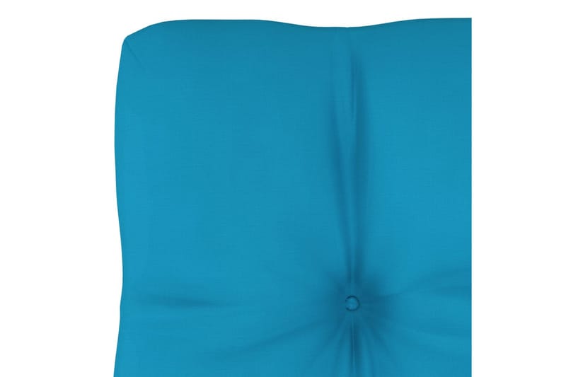 Dyna till pallsoffa blå 50x40x10 cm - Blå - Soffdyna & bänkdyna utemöbler