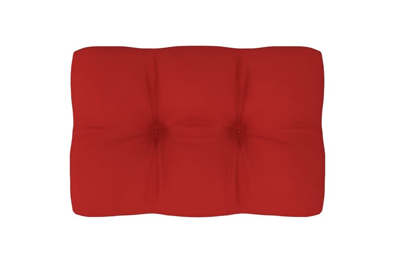 Dyna till pallsoffa röd 60x40x10 cm - Röd - Soffdyna & bänkdyna utemöbler