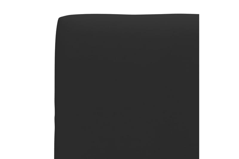 Dyna till pallsoffa svart 50x40x10 cm - Svart - Soffdyna & bänkdyna utemöbler