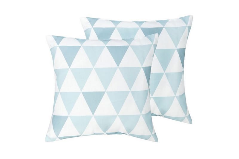 Trädgårdskudde Villayuda 2-pack 40x40 cm - Blå - Utemöbler & utemiljö - Dynor - Utomhuskuddar