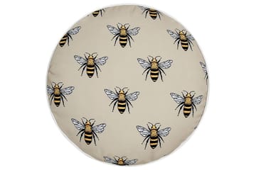 Utomhuskudde Arnesano 40 cm Rund 2 st - Beige/Svart - Utemöbler & utemiljö - Dynor - Utomhuskuddar