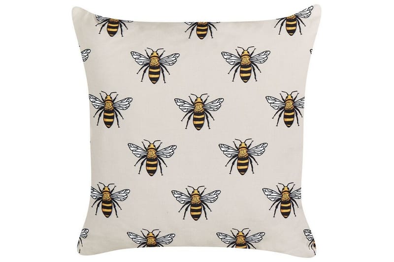 Utomhuskudde Arnesano 45x45 cm 2 st - Beige/Svart - Utemöbler & utemiljö - Dynor - Utomhuskuddar