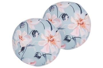 Utomhuskudde Benedetta 40 cm Rund 2 st - Blå - Utemöbler & utemiljö - Dynor - Utomhuskuddar