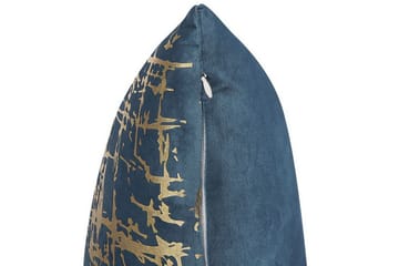 Utomhuskudde Beneton 45x45 cm 2 st - Blå/Guld - Utemöbler & utemiljö - Dynor - Utomhuskuddar