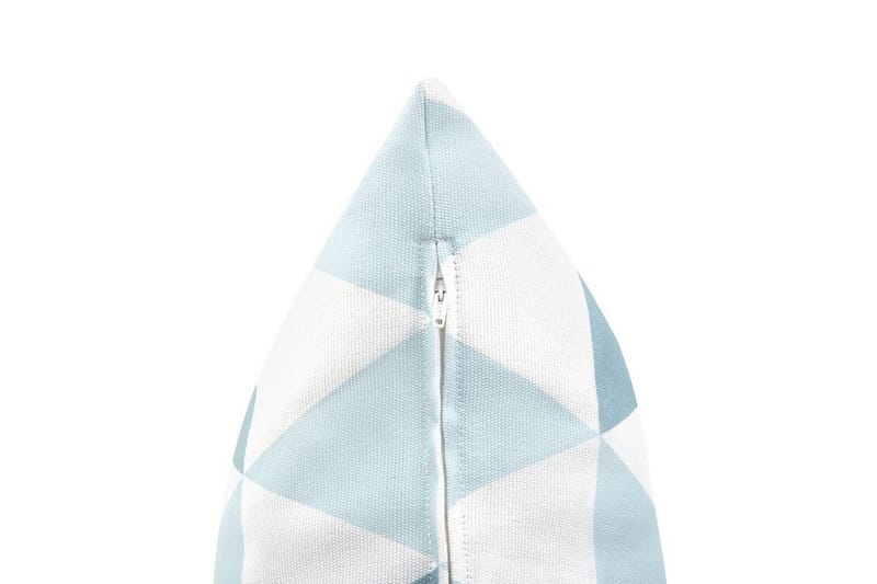 Utomhuskudde Burgeo 42x60 cm - Blå/Vit - Utemöbler & utemiljö - Dynor - Utomhuskuddar