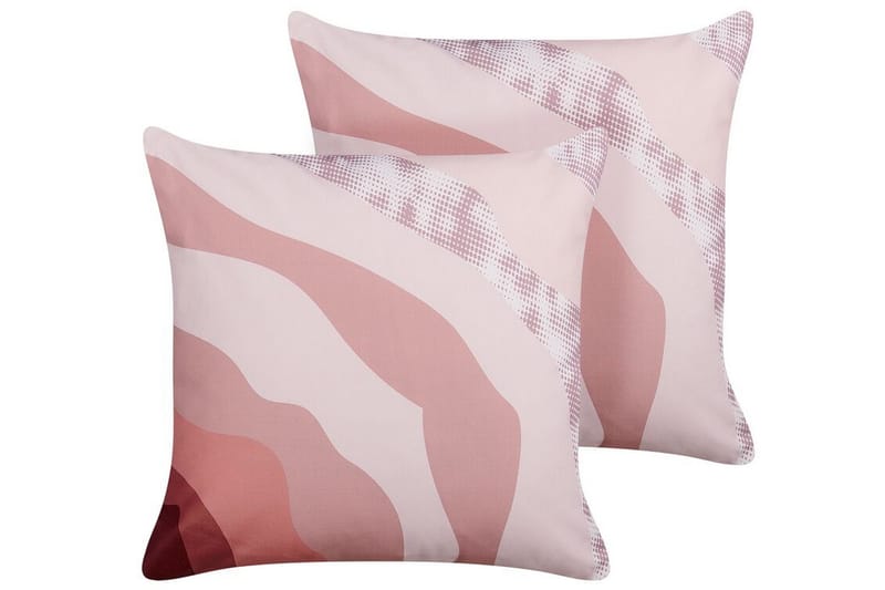 Utomhuskudde Busto 45x45 cm - Rosa - Utemöbler & utemiljö - Dynor - Utomhuskuddar