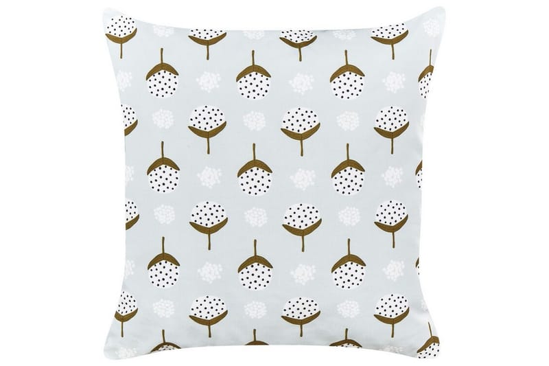 Utomhuskudde Carini 45x45 cm, Grön/Vit