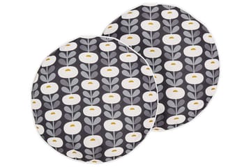 Utomhuskudde Corsano 40 cm Rund - Grå/Vit - Utemöbler & utemiljö - Dynor - Utomhuskuddar