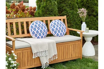 Utomhuskudde Didsbury 40 cm Rund - Blå/Rosa - Möbler - Bord & matgrupp - Soffbord