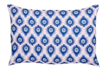 Utomhuskudde Didsbury 42x60 cm - Blå/Rosa - Utemöbler & utemiljö - Dynor - Utomhuskuddar