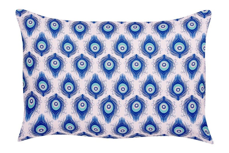 Utomhuskudde Didsbury 42x60 cm, Blå/Rosa