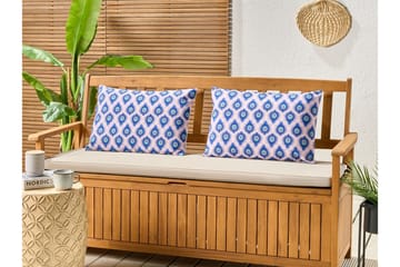 Utomhuskudde Didsbury 42x60 cm - Blå/Rosa - Utemöbler & utemiljö - Dynor - Utomhuskuddar