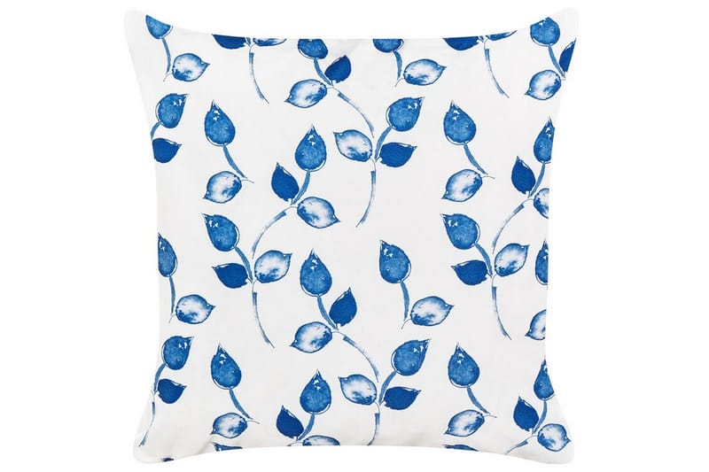 Utomhuskudde Fasano 45x45 cm - Vit/Blå - Utemöbler & utemiljö - Dynor - Utomhuskuddar