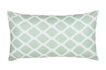 Utomhuskudde Flojen 42x60 cm - Grön/Vit - Utemöbler & utemiljö - Dynor - Utomhuskuddar
