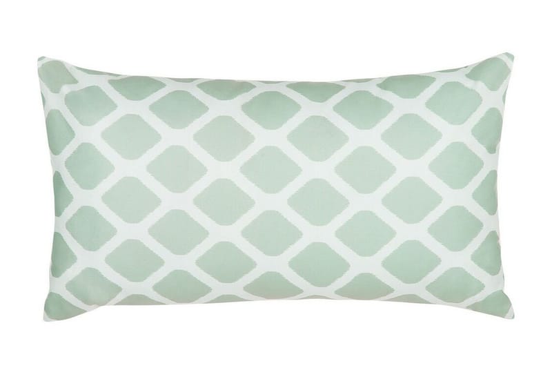 Utomhuskudde Flojen 42x60 cm, Grön/Vit